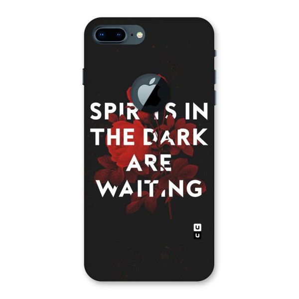 Dark Spirits Back Case for iPhone 7 Plus Logo Cut