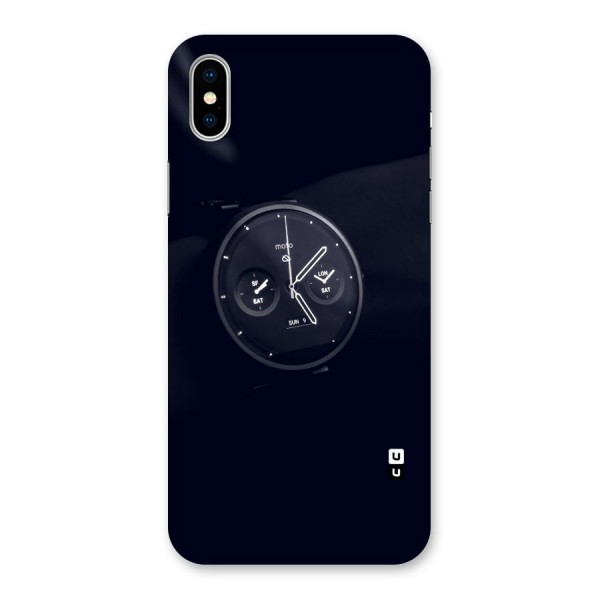 Dark Watch Back Case for iPhone X