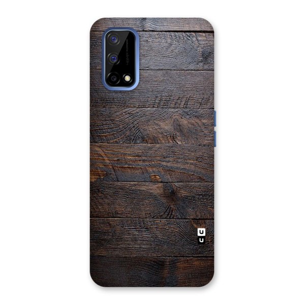 Dark Wood Printed Back Case for Realme Narzo 30 Pro