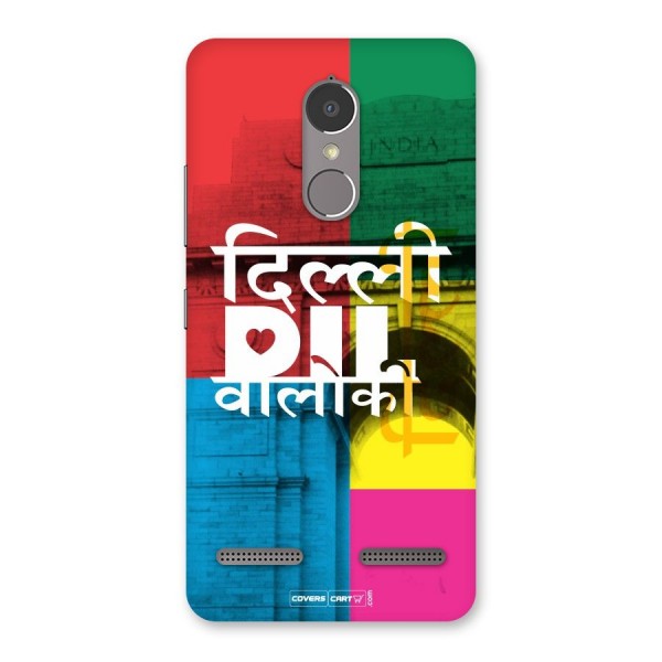 Delhi Citystyle Back Case for Lenovo K6 Power