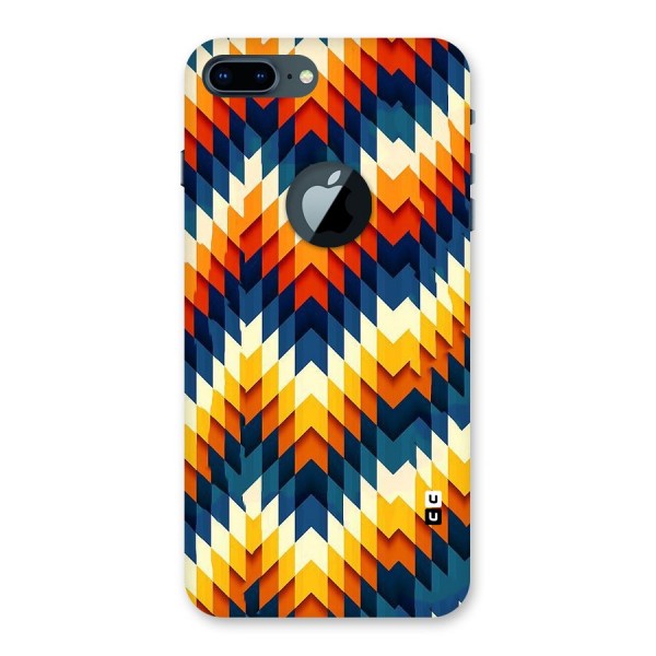 Delightful Design Back Case for iPhone 7 Plus Logo Cut