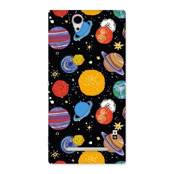 Designer Planets Back Case for Sony Xperia C3