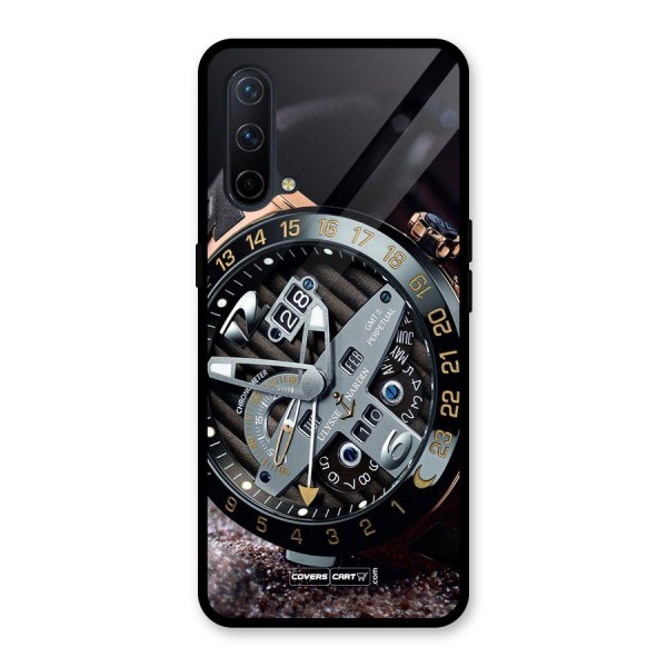 Designer Stylish Watch Glass Back Case for OnePlus Nord CE 5G