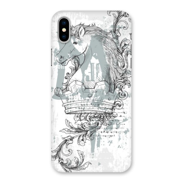 Designous Vintage Back Case for iPhone X