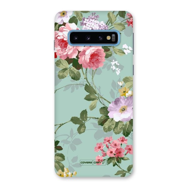 Desinger Floral Back Case for Galaxy S10