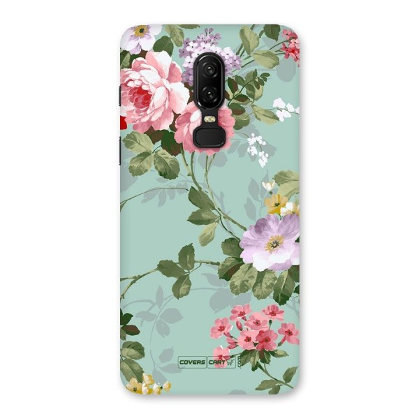 Desinger Floral Back Case for OnePlus 6
