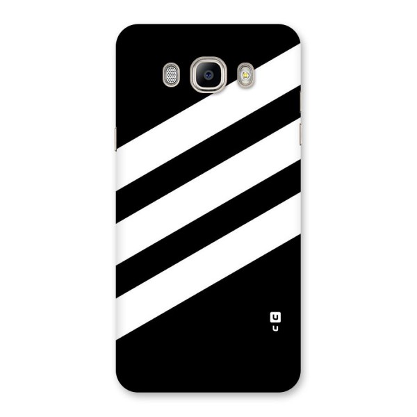 Diagonal Classic Stripes Back Case for Galaxy On8
