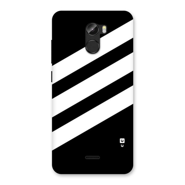 Diagonal Classic Stripes Back Case for Gionee X1