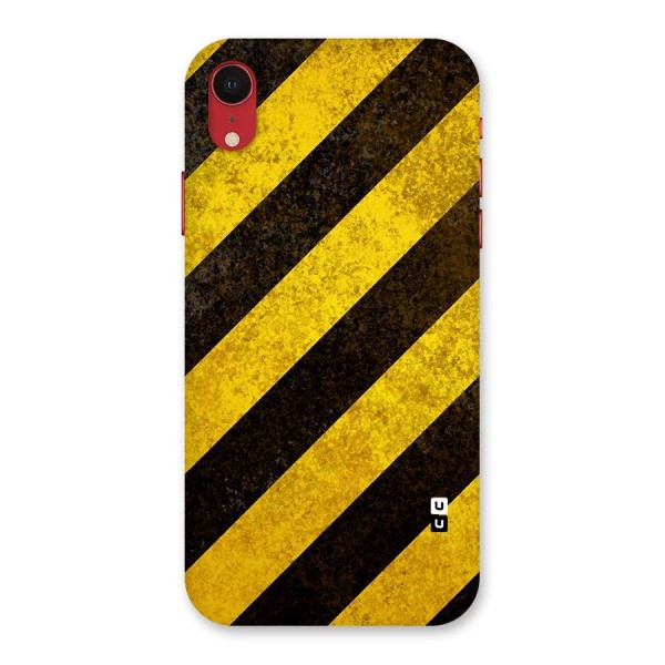 Diagonal Road Pattern Back Case for iPhone XR