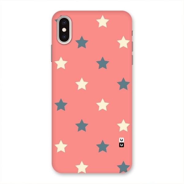Diagonal Stars Back Case for iPhone XS Max