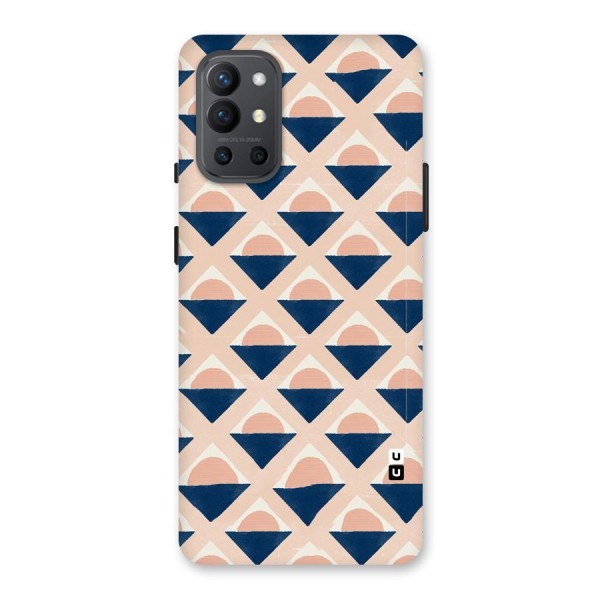 Diamond Circle Pattern Back Case for OnePlus 9R