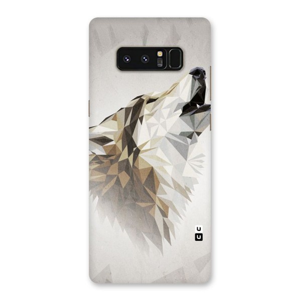 Diamond Wolf Back Case for Galaxy Note 8