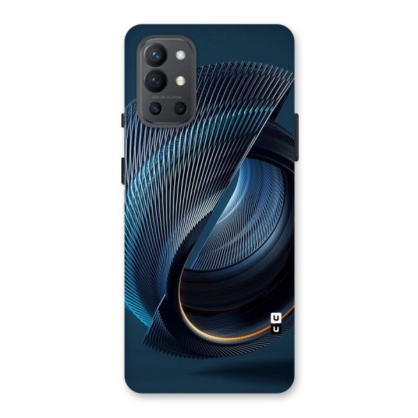 Digital Circle Pattern Back Case for OnePlus 9R