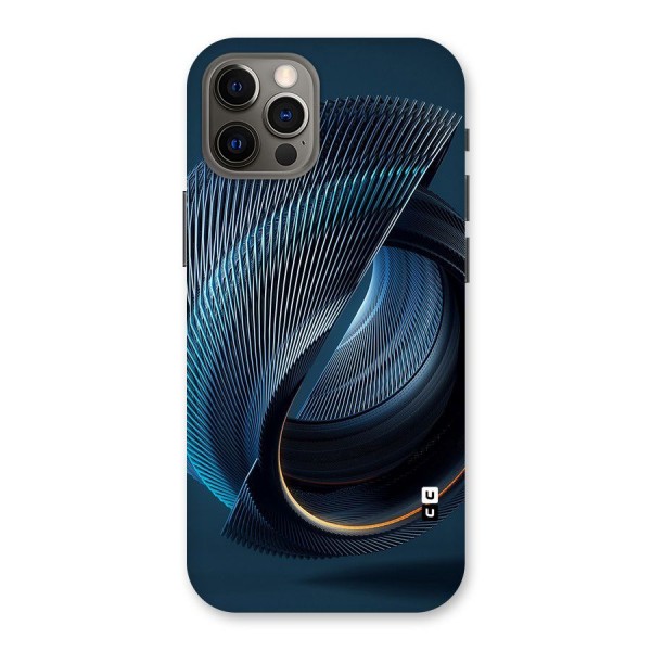 Digital Circle Pattern Back Case for iPhone 12 Pro