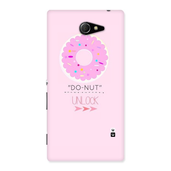 Do-Nut Unlock Back Case for Sony Xperia M2
