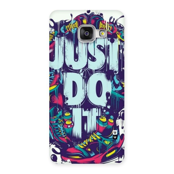 Do It Abstract Back Case for Galaxy A3 2016