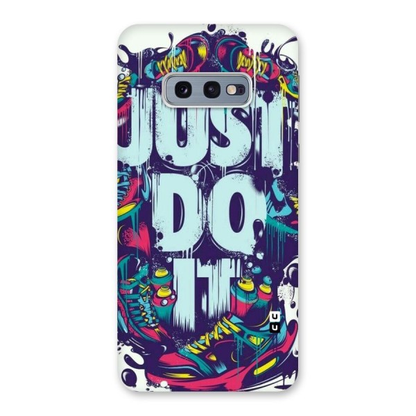 Do It Abstract Back Case for Galaxy S10e