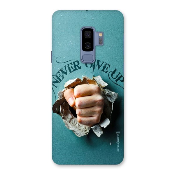 Do Not Give Up Back Case for Galaxy S9 Plus