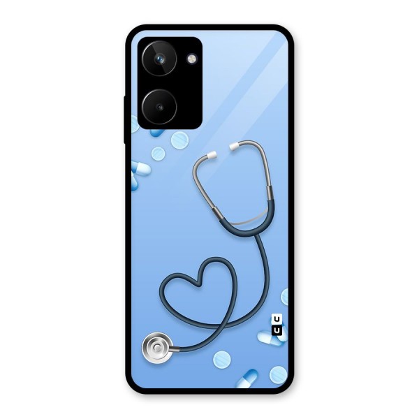 Doctors Stethoscope Glass Back Case for Realme 10