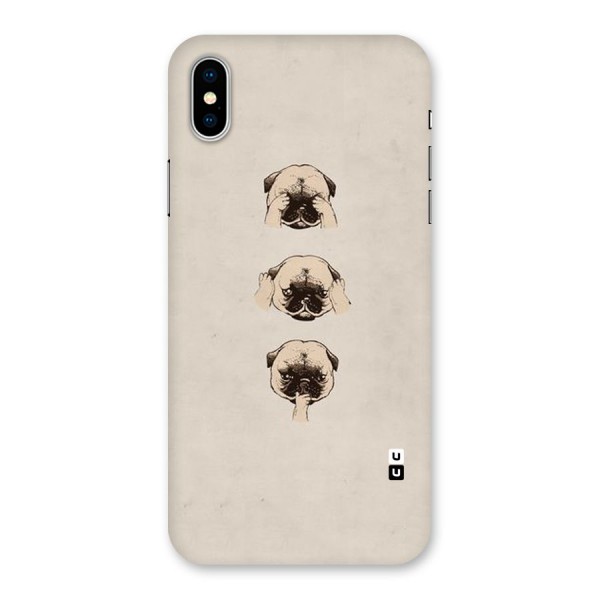 Doggo Moods Back Case for iPhone X