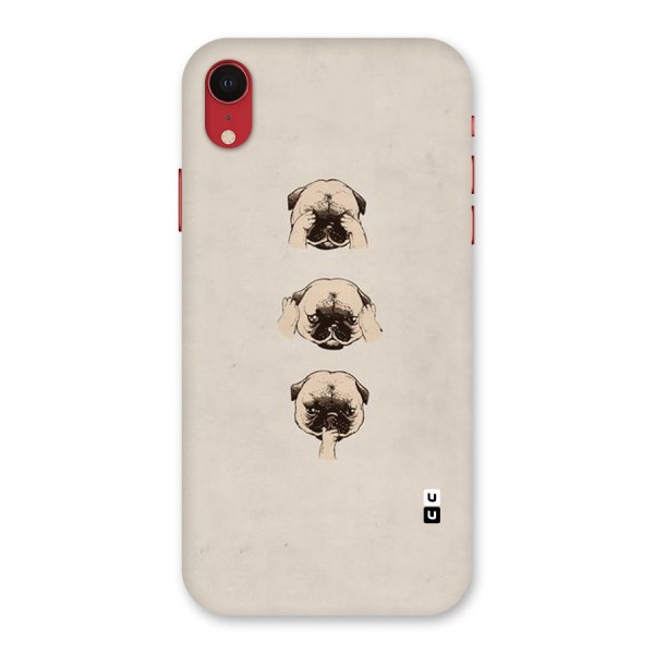 Doggo Moods Back Case for iPhone XR