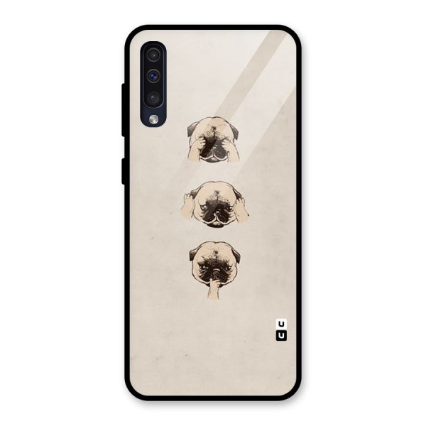 Doggo Moods Glass Back Case for Galaxy A30s