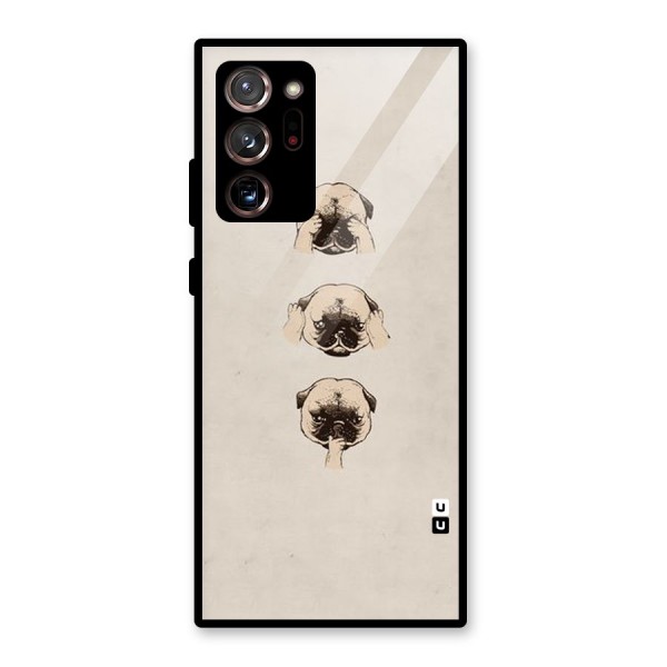 Doggo Moods Glass Back Case for Galaxy Note 20 Ultra