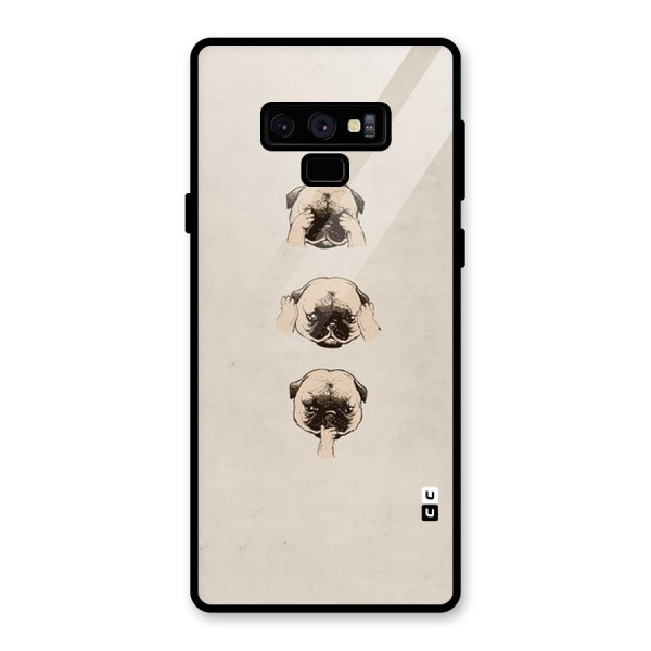 Doggo Moods Glass Back Case for Galaxy Note 9