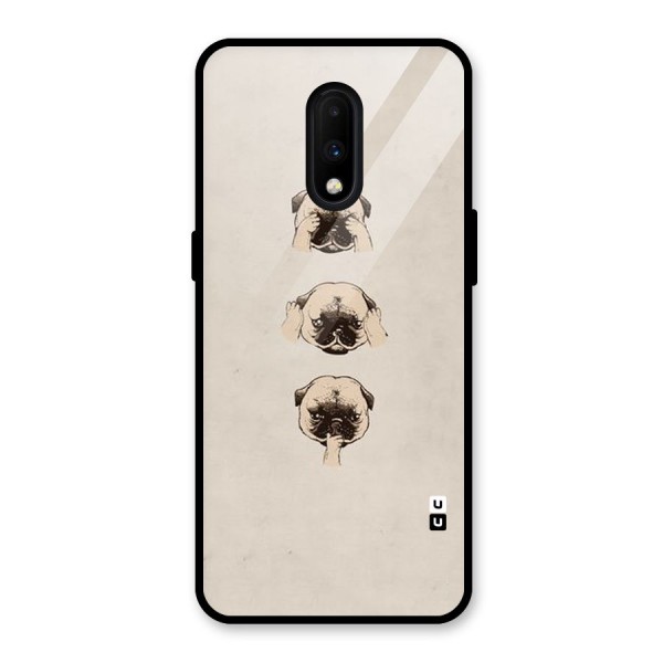 Doggo Moods Glass Back Case for OnePlus 7