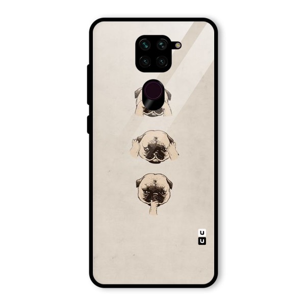 Doggo Moods Glass Back Case for Redmi Note 9