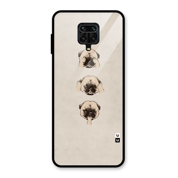 Doggo Moods Glass Back Case for Redmi Note 9 Pro Max