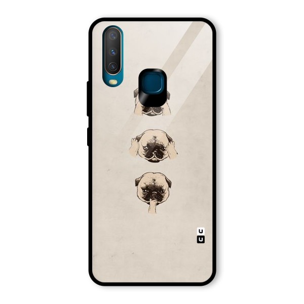 Doggo Moods Glass Back Case for Vivo Y15