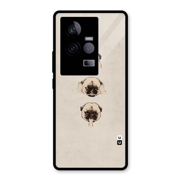 Doggo Moods Glass Back Case for Vivo iQOO 11 5G