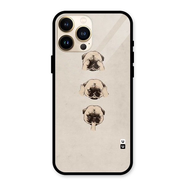 Doggo Moods Glass Back Case for iPhone 13 Pro Max
