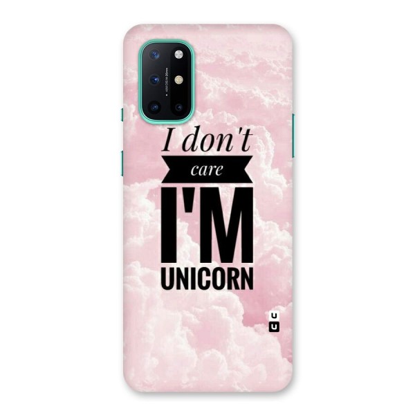 Dont Care Unicorn Back Case for OnePlus 8T