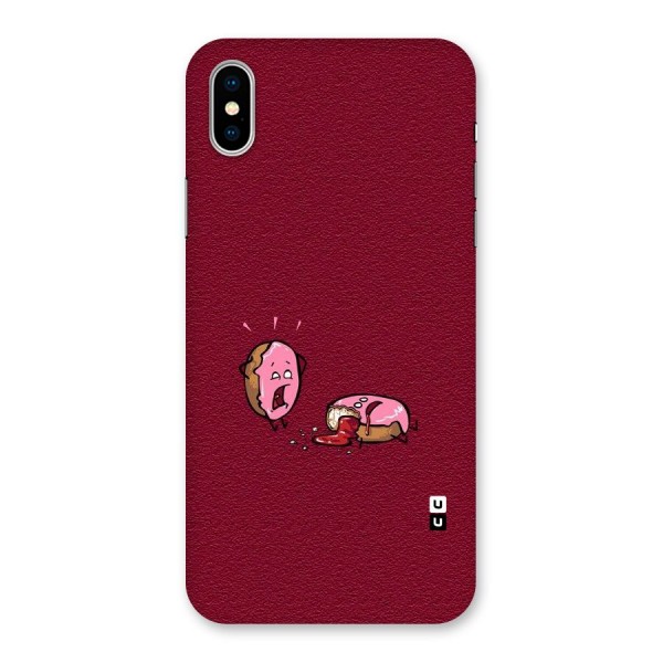 Donut Murder Back Case for iPhone X
