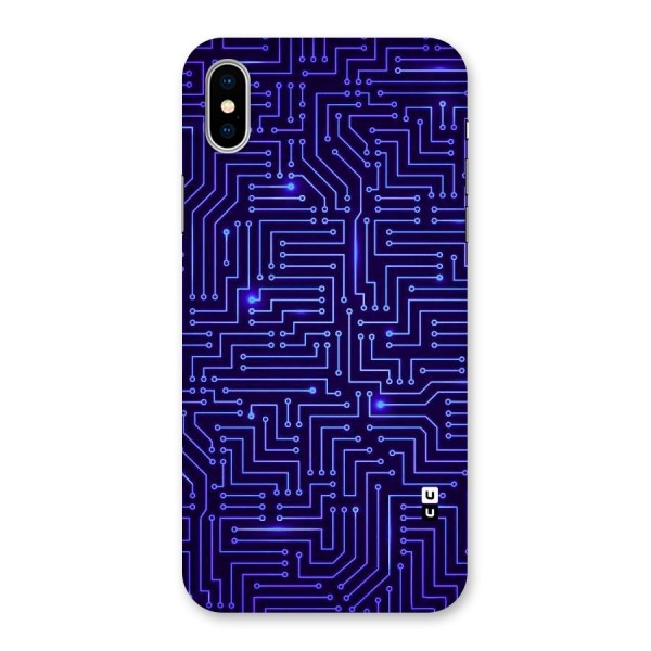 Dotting Lines Back Case for iPhone X