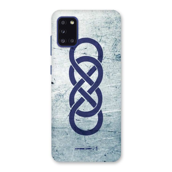 Double Infinity Rough Back Case for Galaxy A31