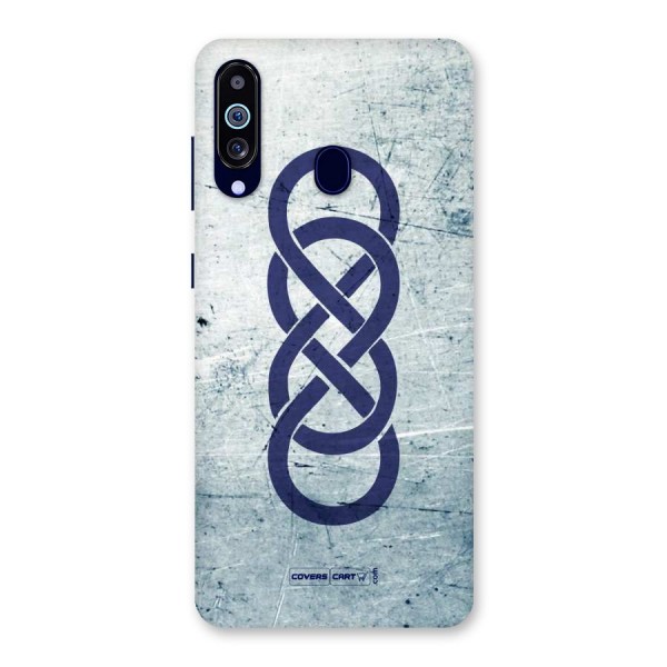 Double Infinity Rough Back Case for Galaxy A60