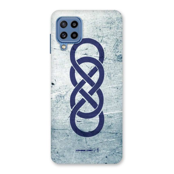 Double Infinity Rough Back Case for Galaxy M32