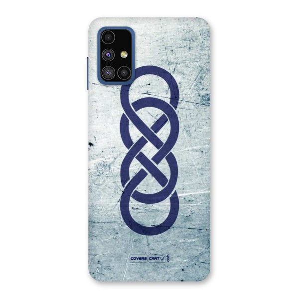 Double Infinity Rough Back Case for Galaxy M51