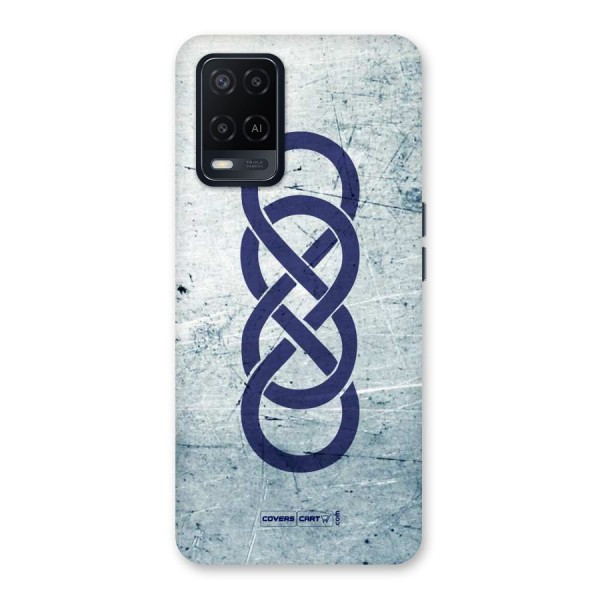 Double Infinity Rough Back Case for Oppo A54