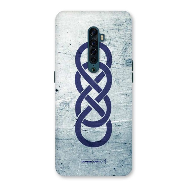 Double Infinity Rough Back Case for Oppo Reno2