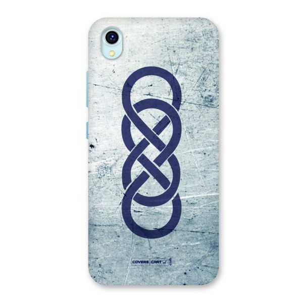 Double Infinity Rough Back Case for Vivo Y1s