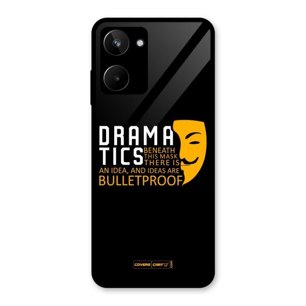 Dramatics Glass Back Case for Realme 10