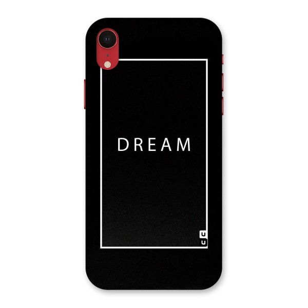 Dream Classic Back Case for iPhone XR