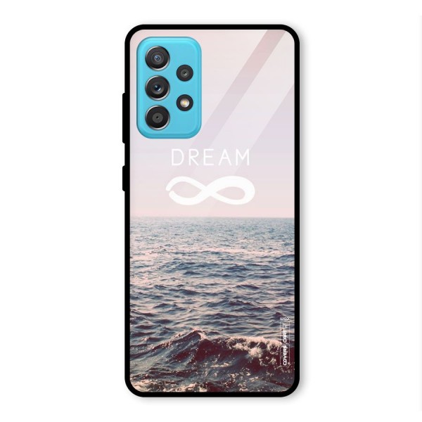 Dream Infinity Glass Back Case for Galaxy A52