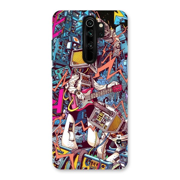 Electric Colors Back Case for Redmi Note 8 Pro