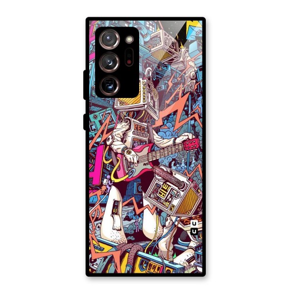 Electric Colors Glass Back Case for Galaxy Note 20 Ultra
