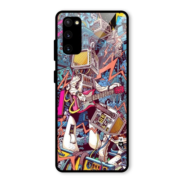 Electric Colors Glass Back Case for Galaxy S20 FE 5G
